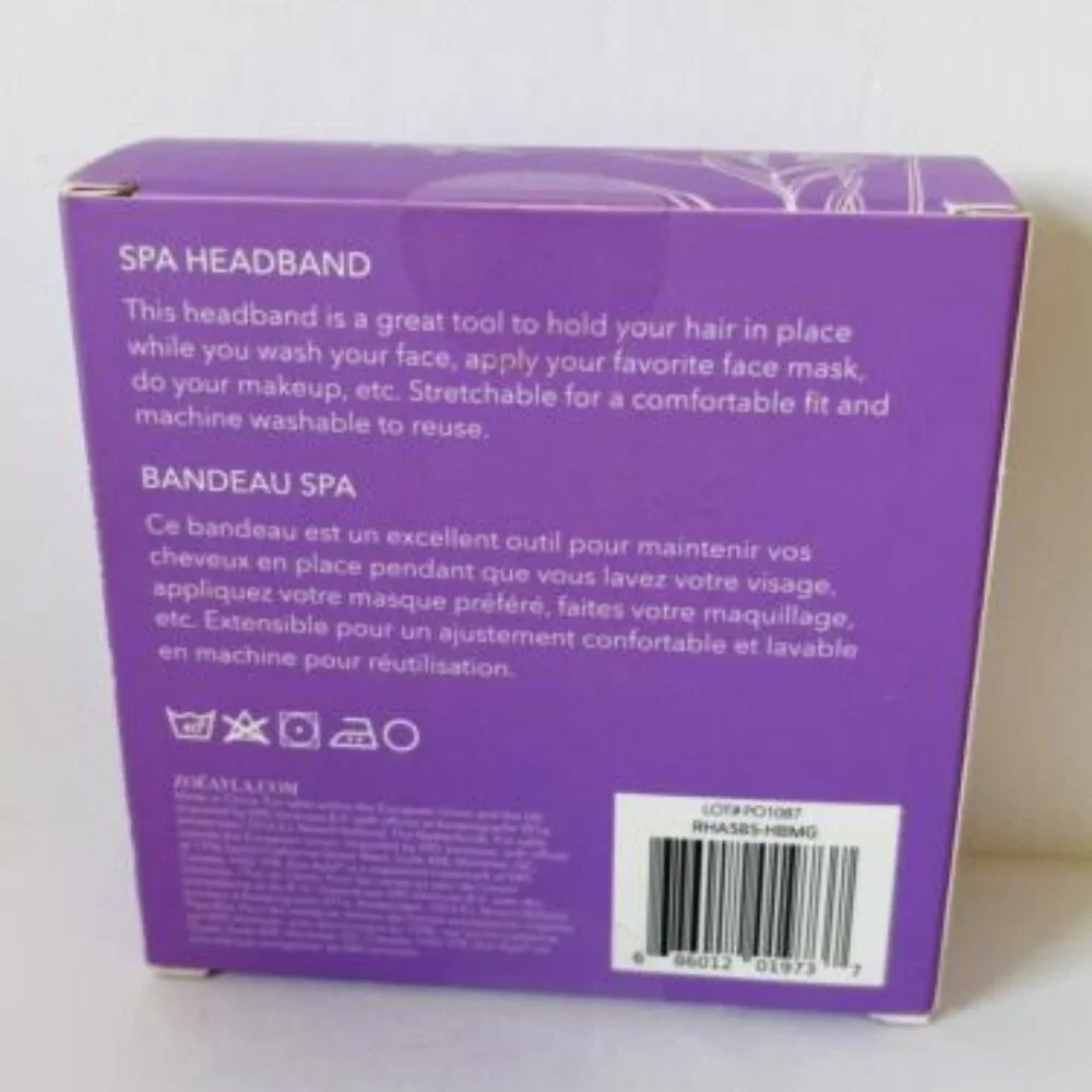 ZOE AYLA & DAILY CONCEPTS (2 Pack)‎ Spa Headbands (BOTH NEW, SEALED IN BOX)!